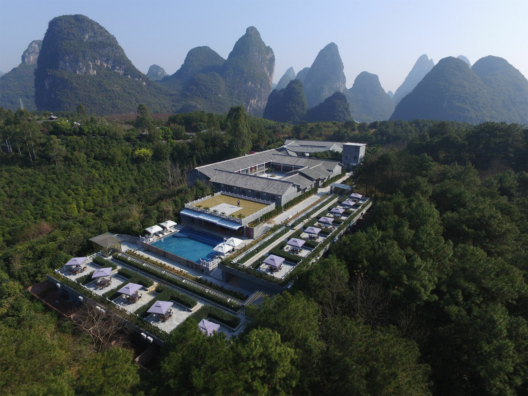 Yangshuo Mountain Top Retreat Exterior photo